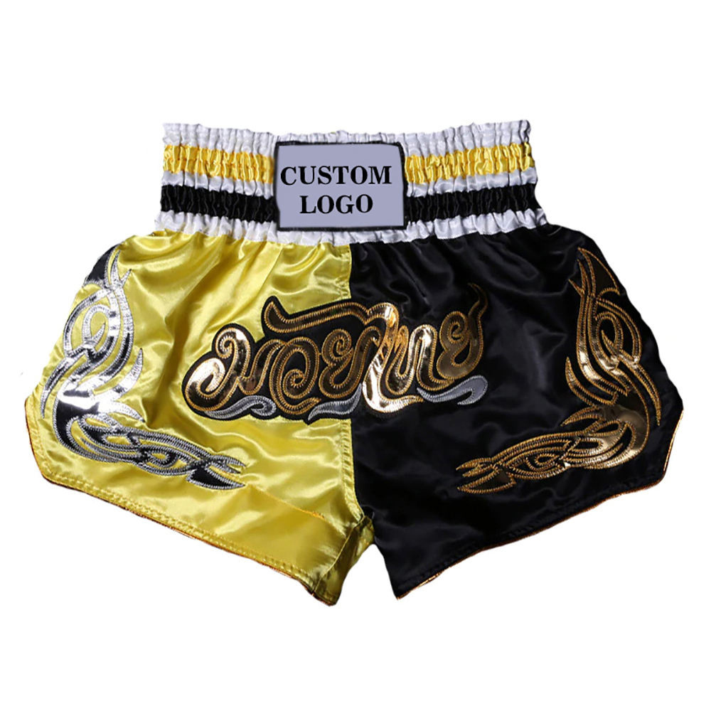 High stretch Martial Arts grappling Kickboxing jiu jitsu BJJ Fight Muay Thai Custom Sublimation MMA short Boxing Shorts