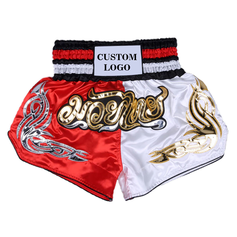 High stretch Martial Arts grappling Kickboxing jiu jitsu BJJ Fight Muay Thai Custom Sublimation MMA short Boxing Shorts