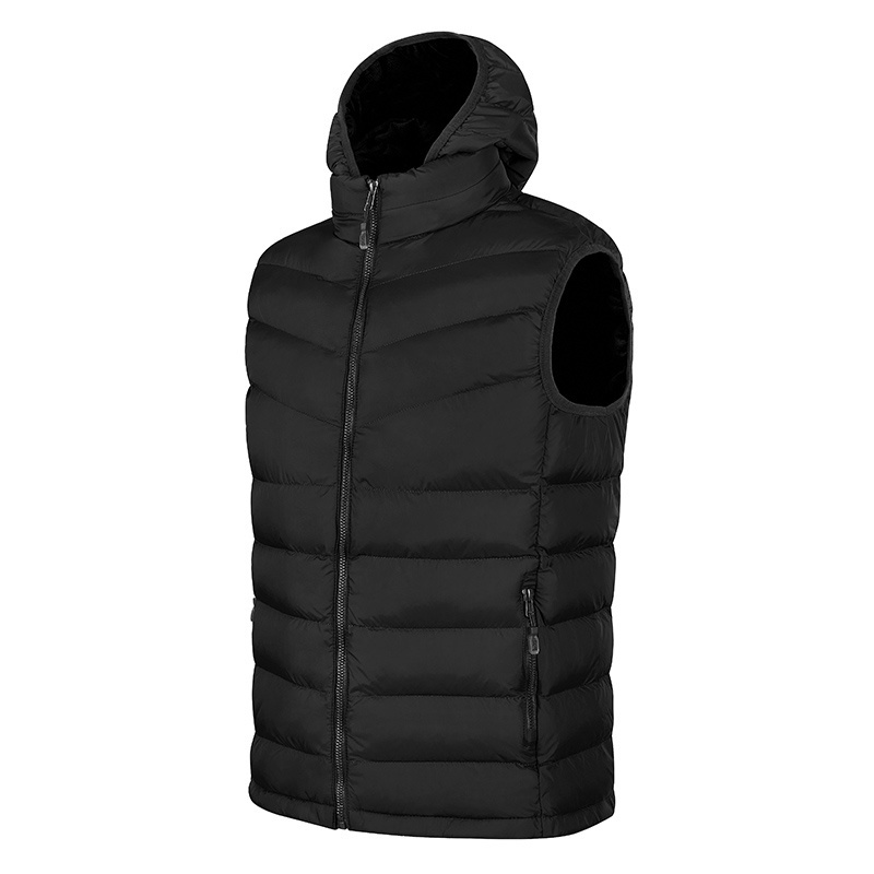 Puffer Quilted Men's Vests & Waistcoats Bubble Warm Men Vest Jacket Custom LOGO Men Sleeveless Heated Vest Jackets