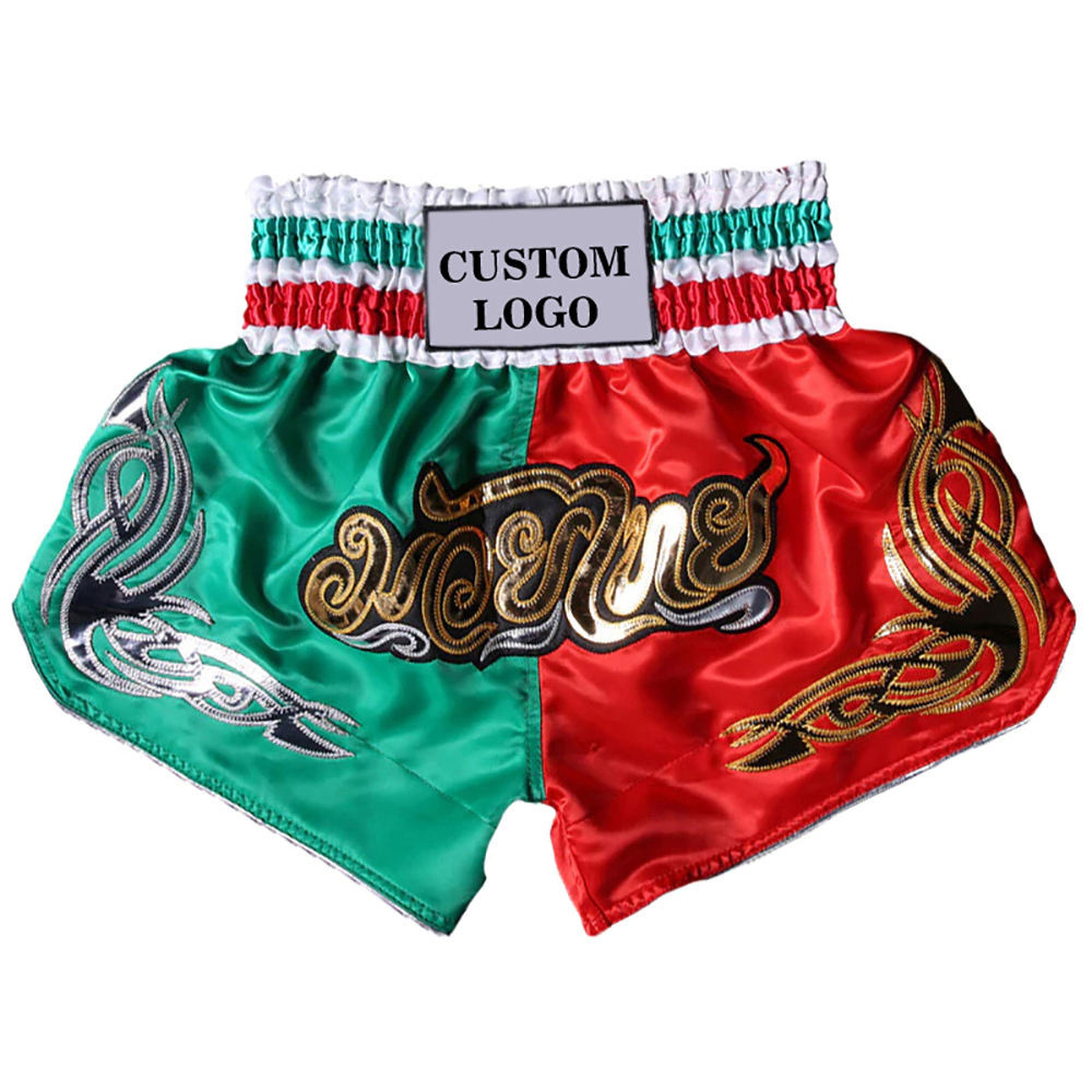 High stretch Martial Arts grappling Kickboxing jiu jitsu BJJ Fight Muay Thai Custom Sublimation MMA short Boxing Shorts