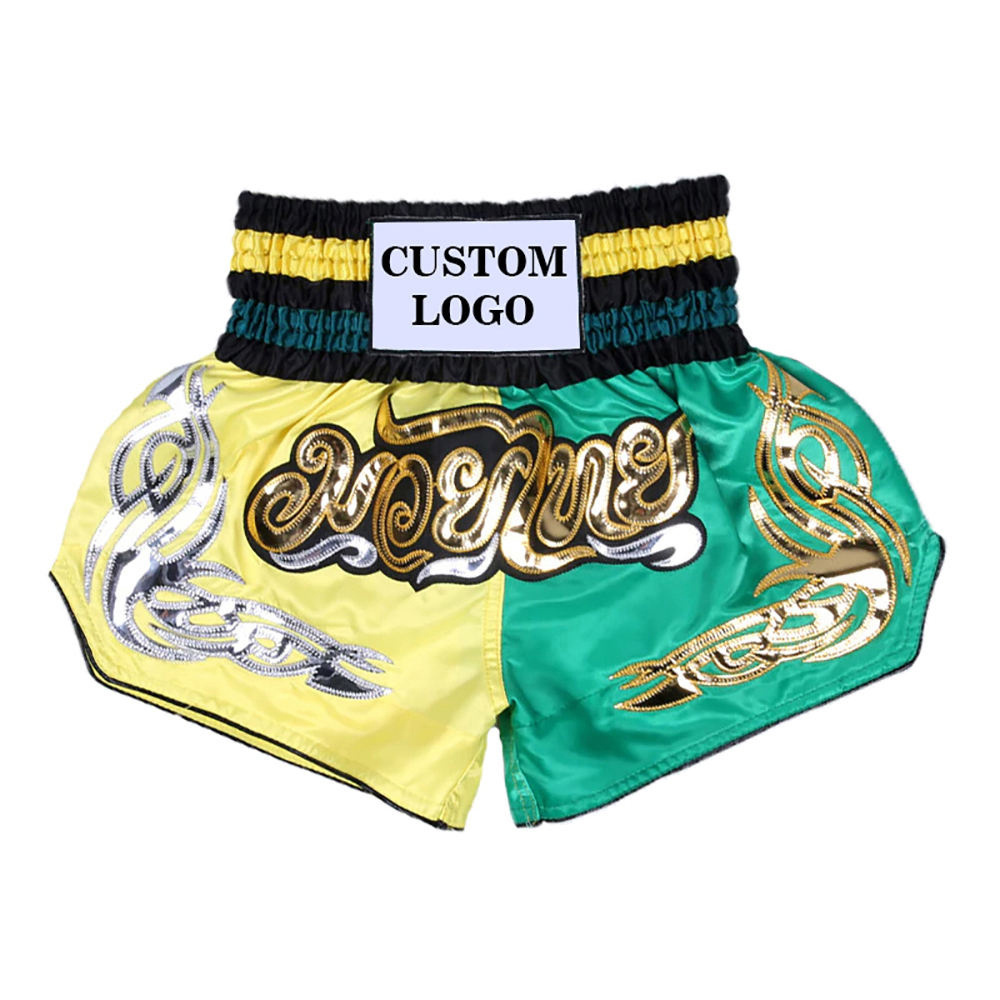 High stretch Martial Arts grappling Kickboxing jiu jitsu BJJ Fight Muay Thai Custom Sublimation MMA short Boxing Shorts