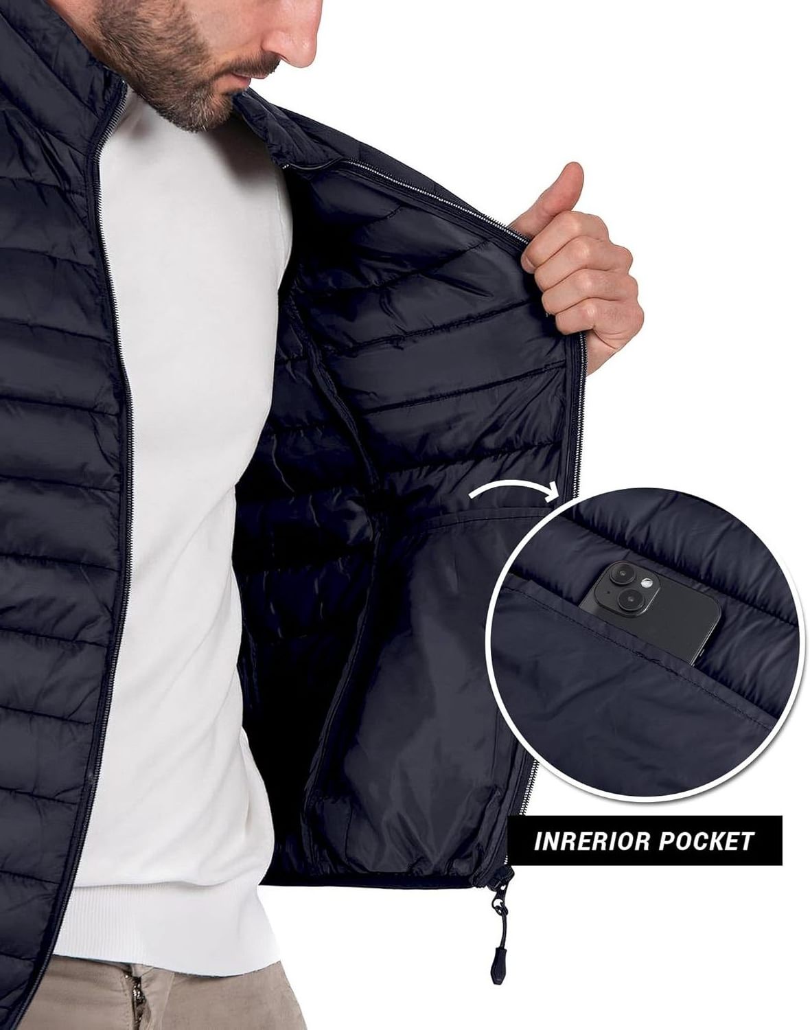 Fashionable Puffer Vest Jacket Sports Down Jackets Winter softshell vest Men's Outdoor Body warmer's Sleeveless Gilet Down