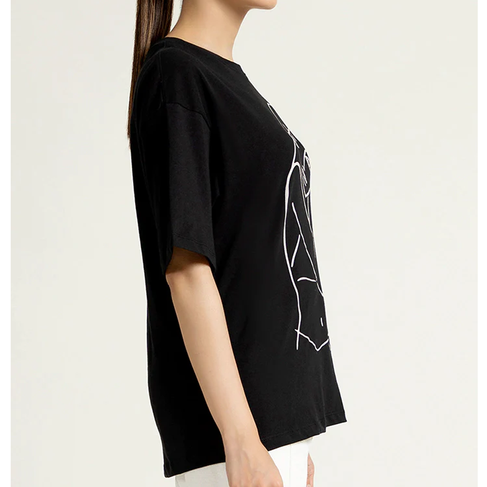 Top Selling High Quality New Fashionable Short Sleeve Women T Shirt Available In Different Color