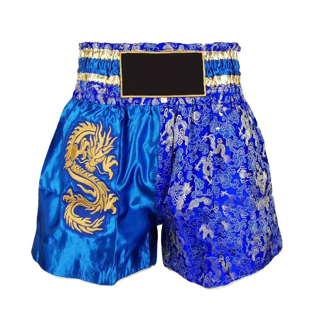 Custom Logo Comfortable Muay Thai Shorts Streetwear Mma Boxing Shorts For Men Custom Muay Thai Short