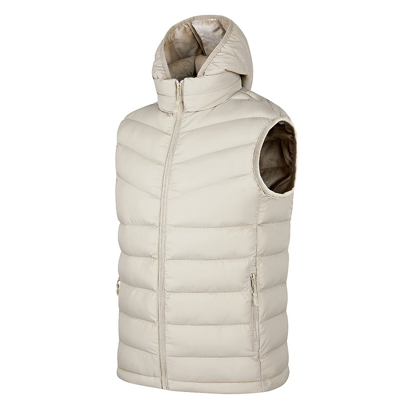 Puffer Quilted Men's Vests & Waistcoats Bubble Warm Men Vest Jacket Custom LOGO Men Sleeveless Heated Vest Jackets