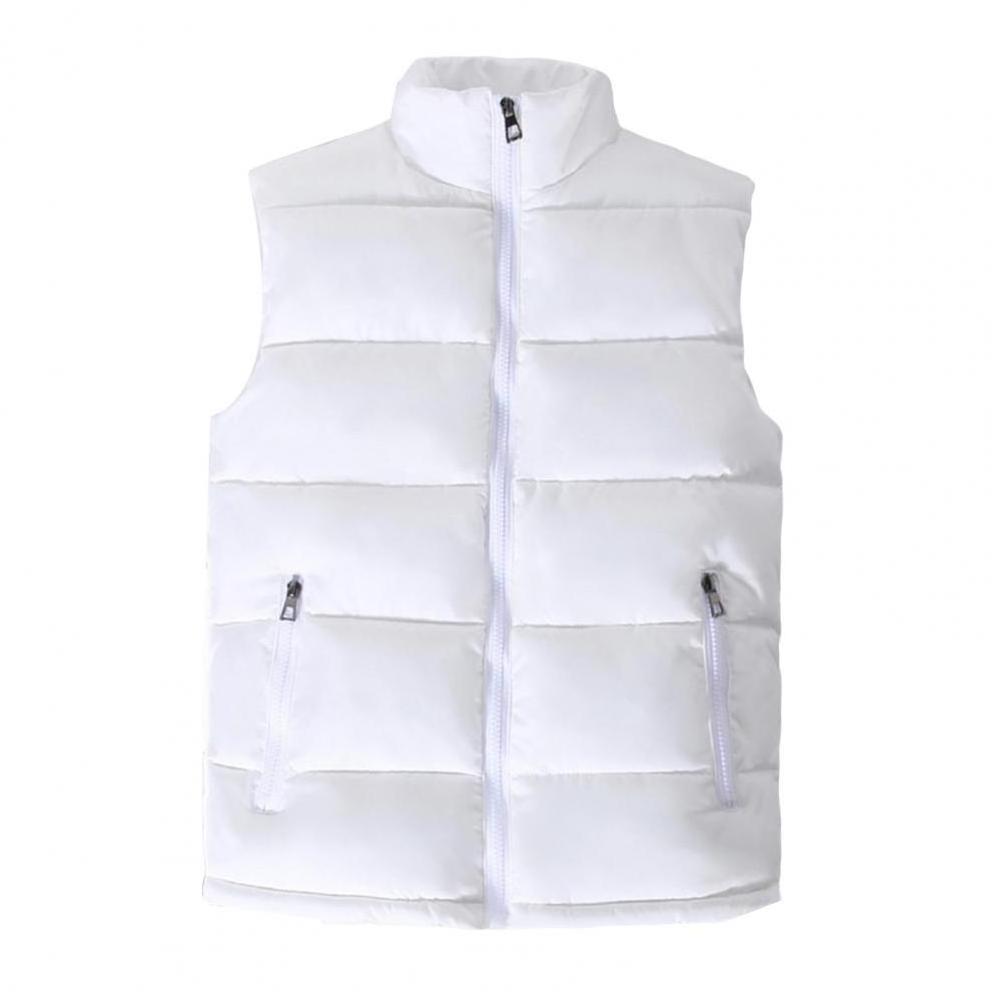 Hot Selling High Quality Puffer Vest Plus Size Custom Logo Sleeveless Vest Jacket Waistcoats for Men Pockets With Zip and Logo