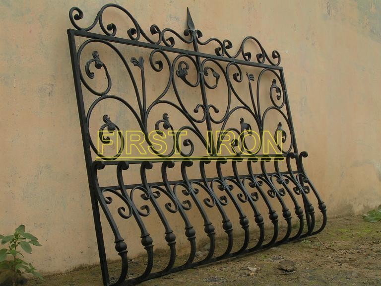 Decorative iron works for windows wrought iron window grills