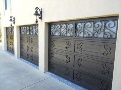 Modern bifold garage doors wrought iron vertical folding garage doors