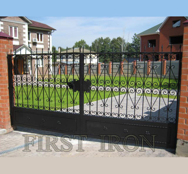 Electrical Indian house main steel gate designs, executivewrought iron gate design idea items