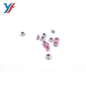 Stainless steel custom color round eyelets