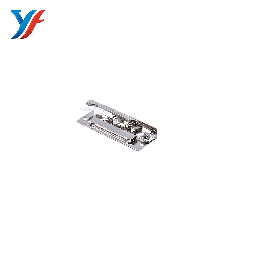 100B5 strong spring metal clipboard lever clip for office