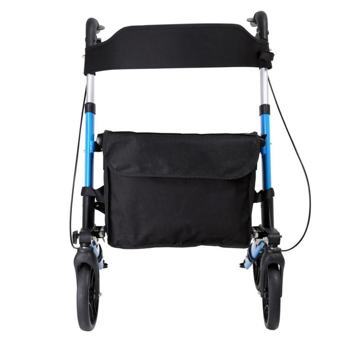 Attractive Euro Style Aluminum Lightweight Folding Rollator Walker with Seat for Adult