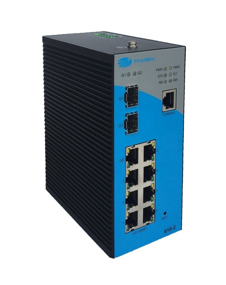 2 SFP + 8 1000 Base-TX Ports Gigabit POE Switch network switch fast ethernet poe switch