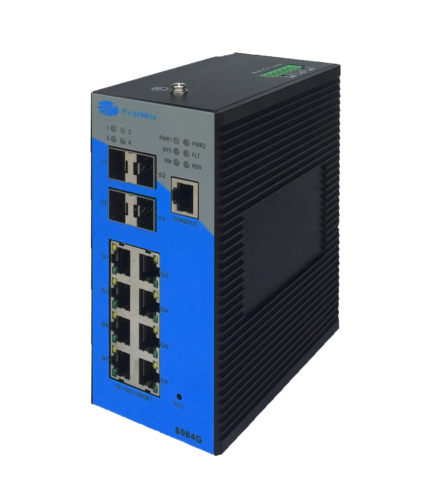 8 Ports Managed  industrial Gigabit POE Switch