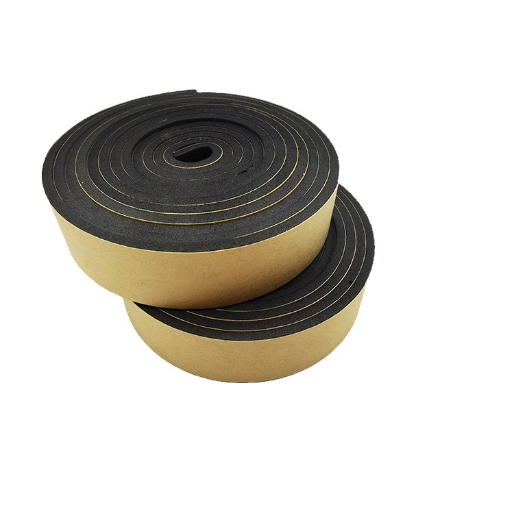 Custom Size Seal Foam Sealant Self Adhesive Rubber Foam Sealing Strip