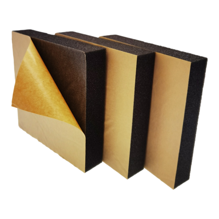 PVC NBR Fire-Resistance Rubber Plastic Insulation Building Material Black Foam/Sponge Rubber Sheet