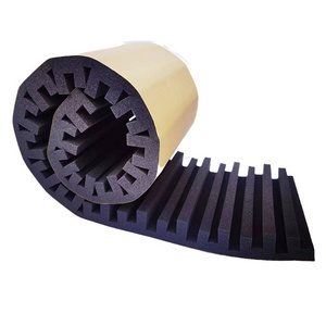 Fireproof Self Adhesive Acoustic Rubber Foam Panel Sound Absorbing Rubber Insulation Sheet