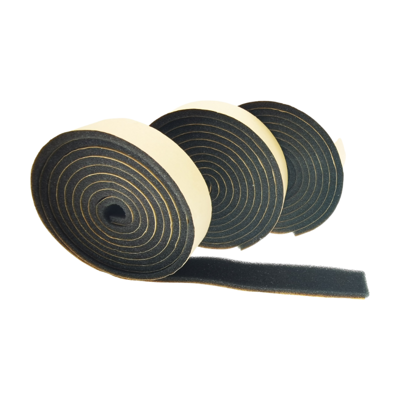 Heat Insulation Epdm Foam Adhesive Door Rubber Seal Strips For Doors & Windows Anti-Dust