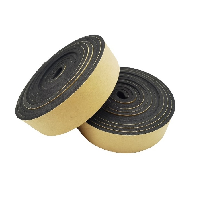 Self Sticking Rubber Strips Self Adhesive Epdm Foam Rubber Sealing Strip Self-Adhesive Foam Sealing Tape