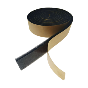 Heat Insulation Epdm Foam Adhesive Door Rubber Seal Strips For Doors & Windows Anti-Dust