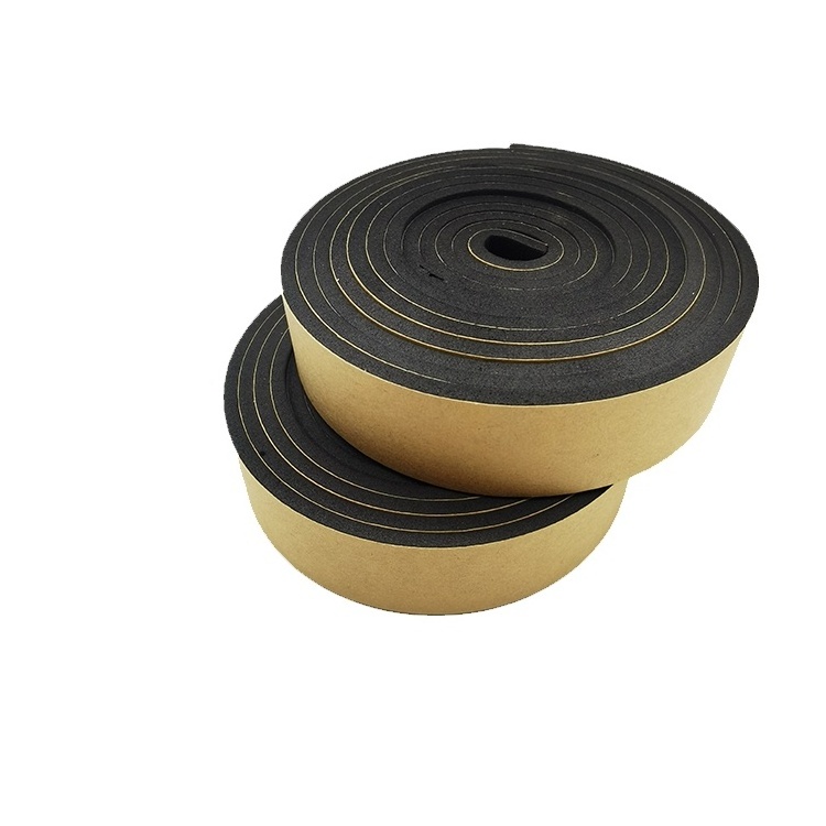 Custom Size Seal Foam Sealant Self Adhesive Rubber Foam Sealing Strip