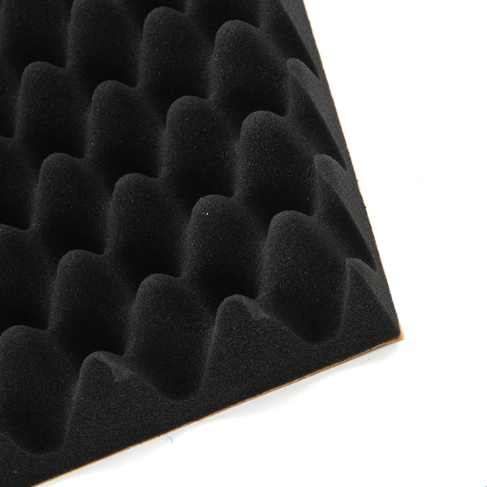 High Density Acoustic Noise Insulating Egg Crate Foam Rolls For Ktv/Radio Room