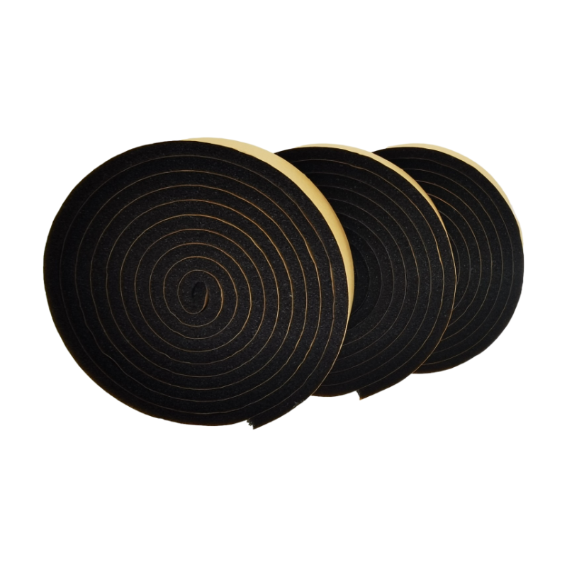 Heat Insulation Epdm Foam Adhesive Door Rubber Seal Strips For Doors & Windows Anti-Dust