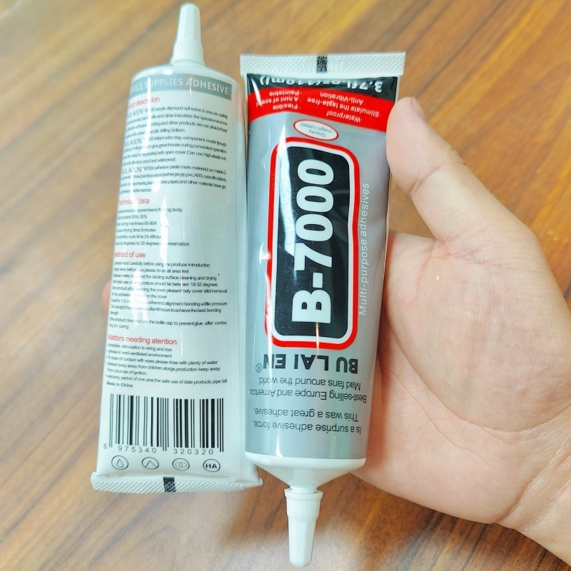 Multifunctional Rhinestone Glue B7000 Transparent Liquid Adhesive Glue for DIY Craft Clothe