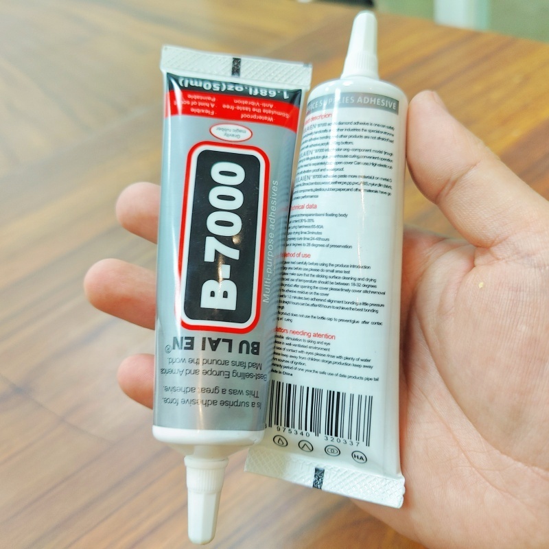 Multifunctional Rhinestone Glue B7000 Transparent Liquid Adhesive Glue for DIY Craft Clothe