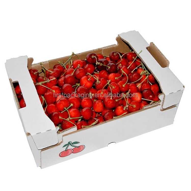 Corrugated Carton Heavy Duty Fruit Vegetable Cardboard Packing Box Vegetable Box