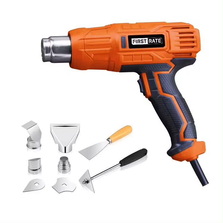 2000W  Handheld Shrink Wrap Diy 1000W Heat Shrinker Gun With Attachments