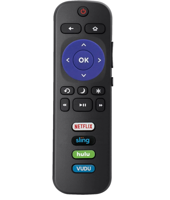 Factory Wholesale Universal TV Rokus Remote Control Compatibility for Roku Hisense LG TCL JVC ONN Philips Series Smart TVs