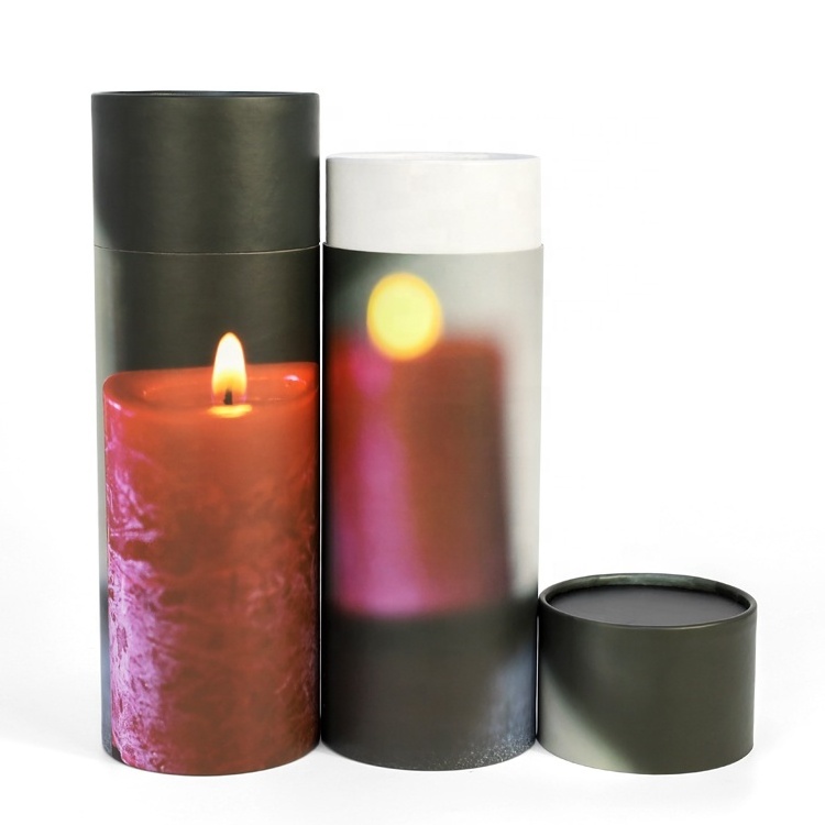 Human animal cremation ashes scattering tube dog paper pet urns biodegradable for cats