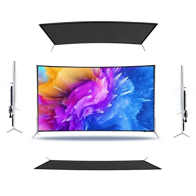 75 inch Curved Smart TV Smart TV 4K Big Screen Ultra HD LED Television 75 inch TV