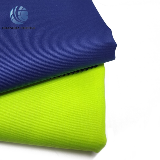 factory  customized 98% cotton 2% elastane stretch twill cotton spandex cotton twill fabric for workwear