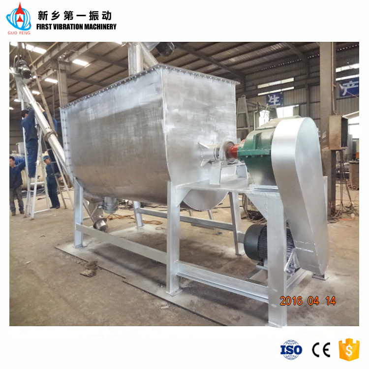 1000kg horizontal powder blender industrial ribbon blade mixer