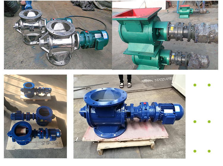 OEM professional custom rotary pneumatic valve/rotary star valve/rotary feeder design