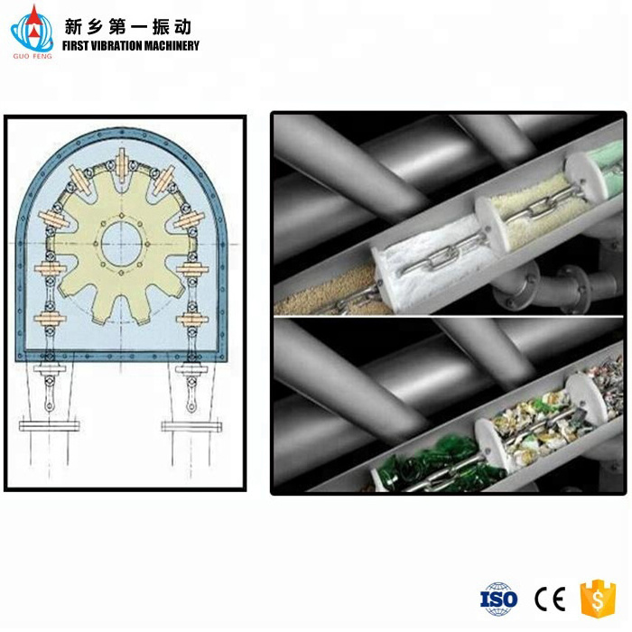 stainless steel 304 tube chain conveyor for grain/sugar/salt