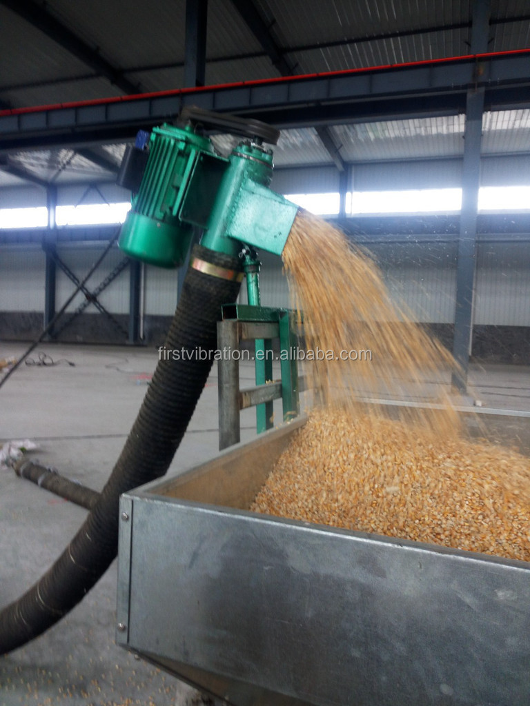 Grain suction machine flexible hose screw conveyor pipe auger screw elevating conveyor