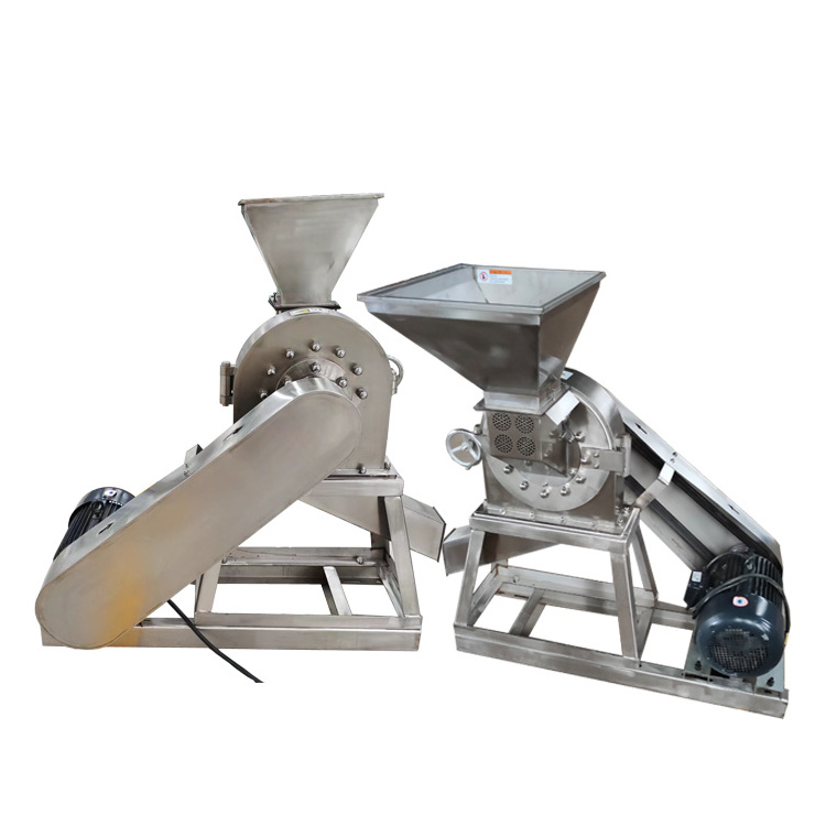 Dry Spice Crusher Tea Leaf Herb Crushing Machine For Industrial