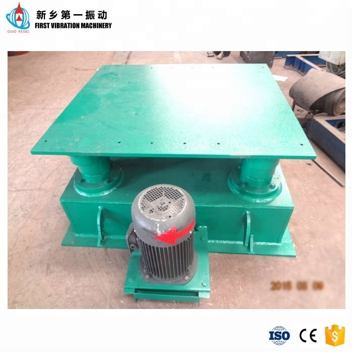 Electric concrete vibrator /concrete mould vibration table price