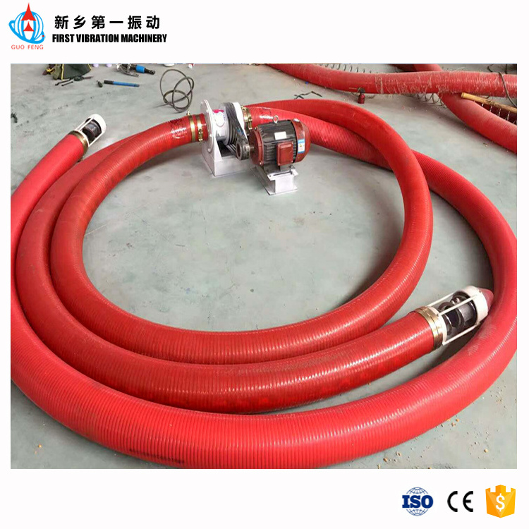 Grain suction machine flexible hose screw conveyor pipe auger screw elevating conveyor