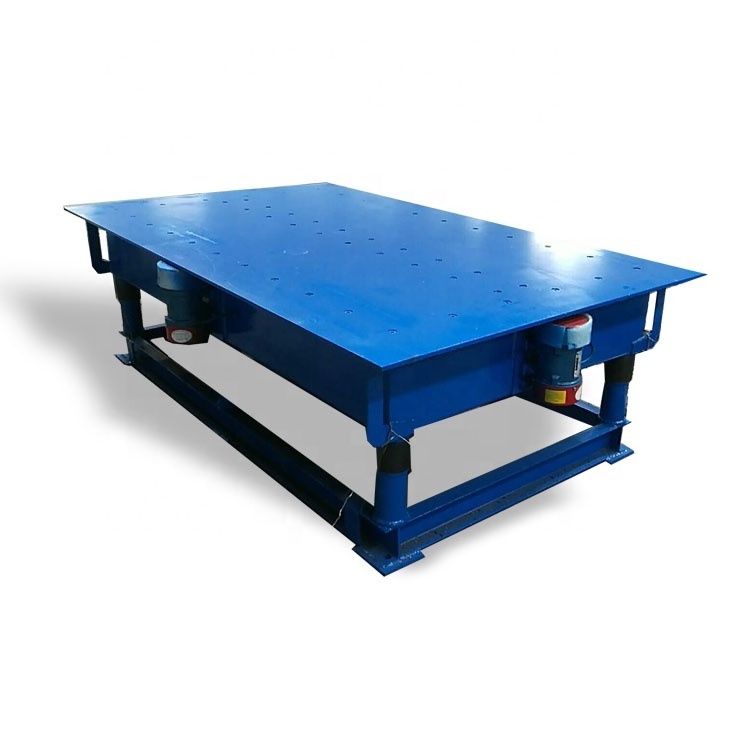 Durable concrete shaker table precast electric small vibrating table