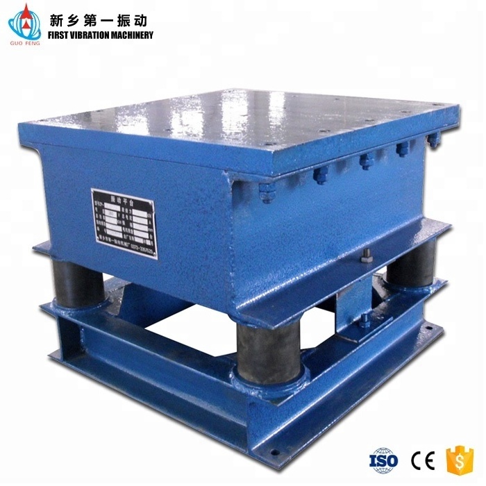 Electric concrete vibrator /concrete mould vibration table price