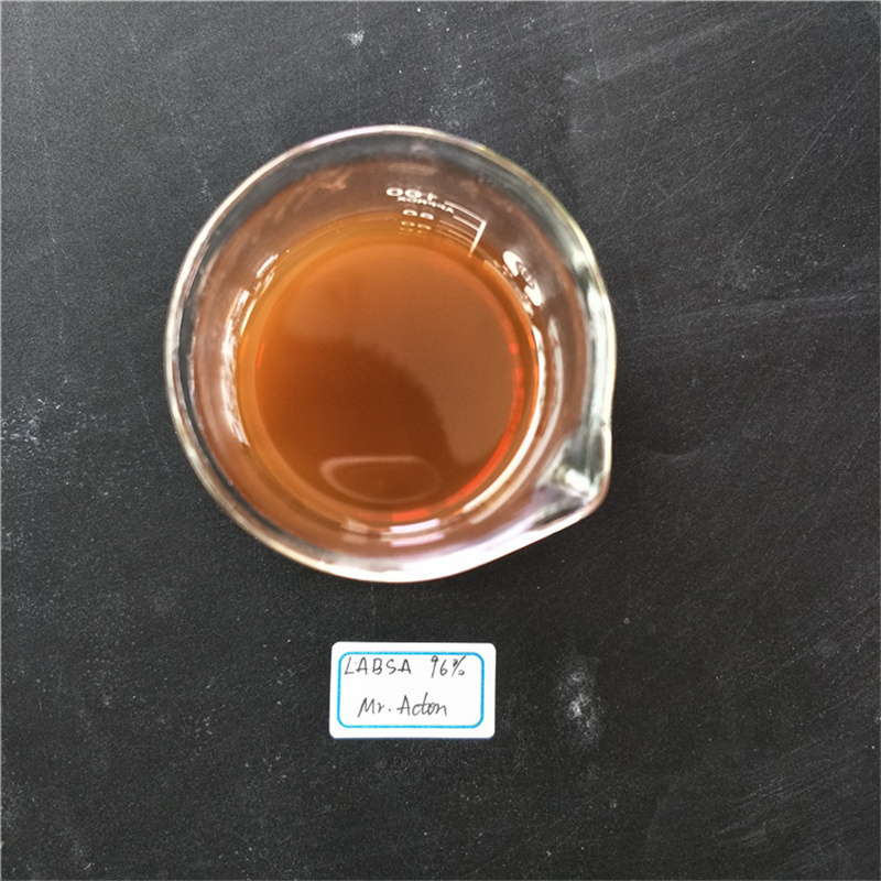 2024 2023 Top Quality Labsa 96 Price Acid Slurry Linear Alkybenzene Sulfonic Acid Manufacturer