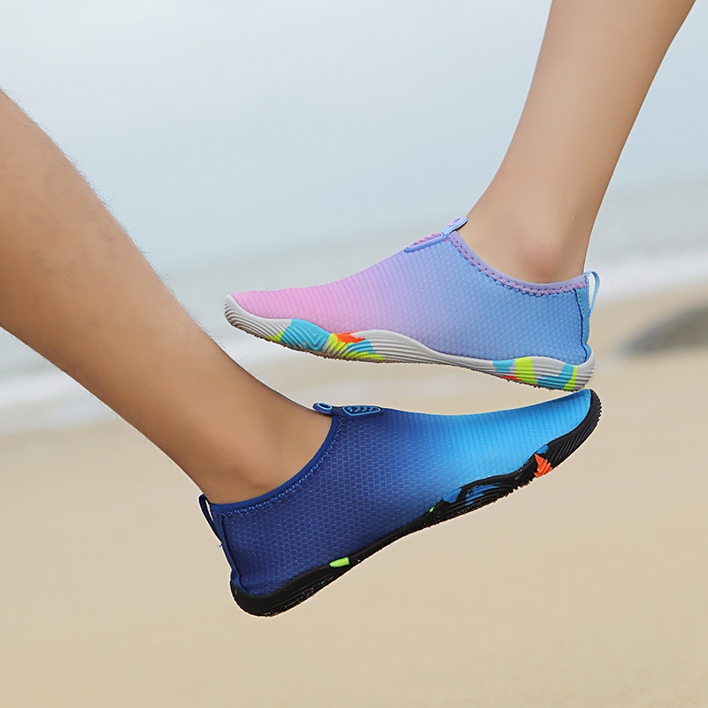 High-quality 2023 adult beach snorkeling water female couple wading swimming Red Suou stream foot soft soled skin shoes men