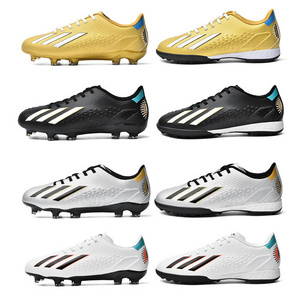 Wholesale hot selling Ronaldo Messi AG long nails World Cup TF crushing nails game training football shoes  brooks running shoes