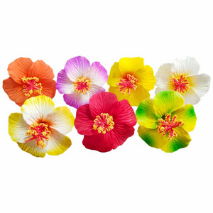 Plumeria Hawaiian PE Foam Frangipani Artificial Flower Headdress Flowers Egg Flowers Wedding Decoration Party Supplies