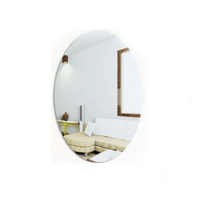 Elliptical rectangular acrylic mirror decoration wall sticker for bathroom wardrobe bedroom furniture