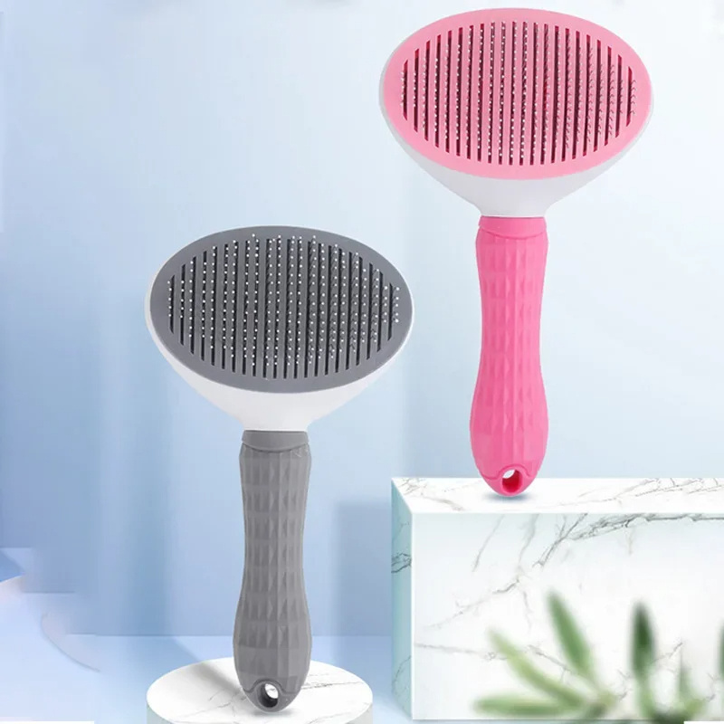 wholesale Pet Dog Hair Brush Cat Comb Grooming And Care Cat Brush Stainless Steel Comb For Long Hair Dogs Cleaning Pets Dogs